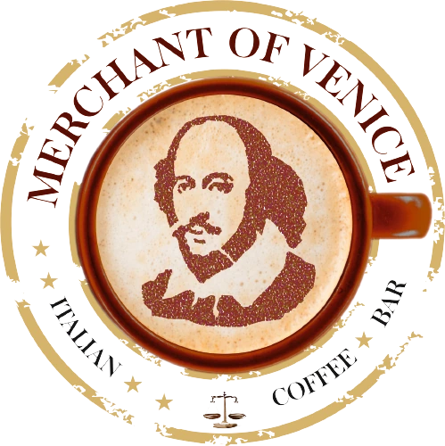 Merchant of Venice – Italian coffee bar logo